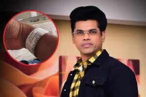 Sidharth jadhav in hospital 